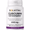 curcumin-c3-complex-flacon Flacon Solvital Curcumin C3 Complex, 60 capsule naturale, eticheta din față