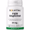 fier-bisglicinat-flacon Flacon Solvital Fier bisglicinat, 60 capsule naturale, eticheta din față