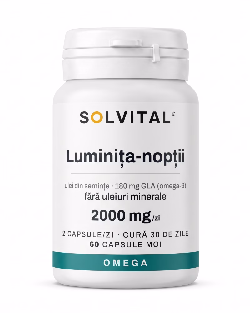 luminita-noptii-flacon Flacon Solvital Luminița-nopții, 60 capsule moi, eticheta din față