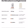 Solvital Vitamina B12 față de alte b12 metilcobalamină: Vitamina B12 pe unitate: 1000 µg față de 1000–2500 µg; Agent de încărcare: fibră din cicoare față de fructoză, sorbitol, manitol, celuloză; Antiaglomeranți: fără față de stearat de magneziu, dioxid de siliciu; Capsule: pullulan față de comprimat sau hipromeloză
