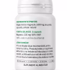 Eticheta Solvital Magneziu bisglicinat forte cu tabelul de ingrediente și valorile nutriționale
