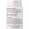 Eticheta Solvital NAC N-acetilcisteină cu tabelul de ingrediente și valorile nutriționale